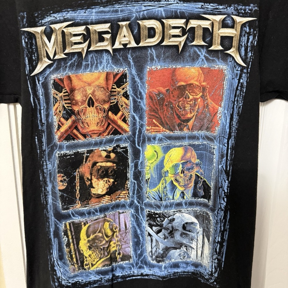 Megadeth T-Shirt Size XS Black - Picture 3 of 4